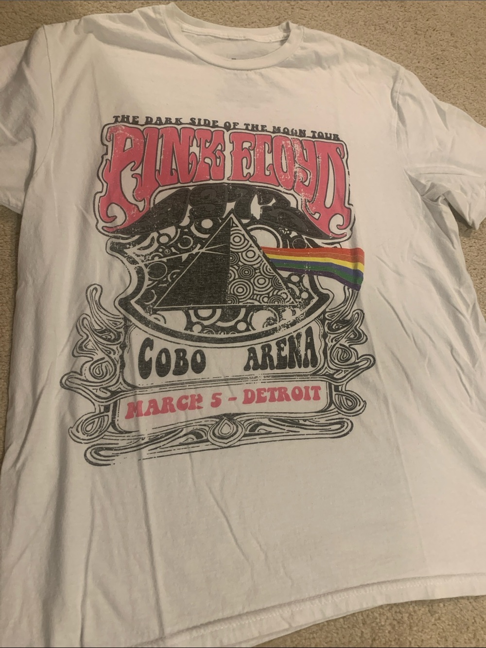 Pink Floyd White Tee